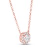 Thumbnail Image 2 of KAY Lab-Grown Diamonds Necklace 1/2 ct tw 14K Rose Gold 19" (F/VS2)