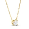 Thumbnail Image 2 of KAY Lab-Grown Diamonds Necklace 1/2 ct tw 14K Yellow Gold 19" (F/SI2)