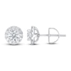 Thumbnail Image 1 of Lab-Created Diamonds by KAY Stud Earrings 1 ct tw 14K White Gold (F/SI2)