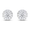Thumbnail Image 2 of Lab-Created Diamonds by KAY Stud Earrings 1 ct tw 14K White Gold (F/SI2)