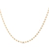 Thumbnail Image 1 of Diamond-Cut Valentino Chain Necklace 2.5mm Solid 14K Tri-Tone Gold 18”