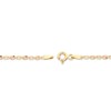 Thumbnail Image 3 of Diamond-Cut Valentino Chain Necklace 2.5mm Solid 14K Tri-Tone Gold 18”