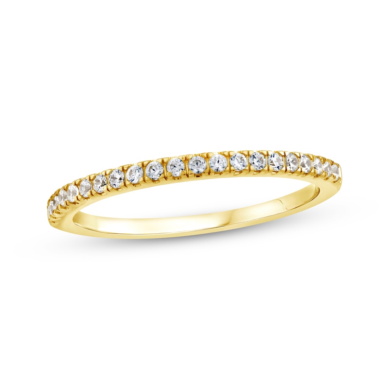 Main Image 1 of Threads of Love Lab-Grown Diamond Wedding Band 1/5 ct tw 14K Yellow Gold