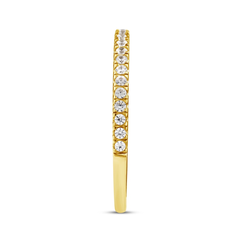 Main Image 2 of Threads of Love Lab-Grown Diamond Wedding Band 1/5 ct tw 14K Yellow Gold