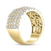 Thumbnail Image 2 of Round & Baguette-Cut Diamond Anniversary Ring 2-1/2 ct tw 14K Yellow Gold