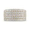 Thumbnail Image 3 of Round & Baguette-Cut Diamond Anniversary Ring 2-1/2 ct tw 14K Yellow Gold