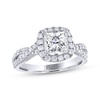Thumbnail Image 1 of THE LEO Legacy Lab-Grown Diamond Princess-Cut Engagement Ring 2 ct tw 14K White Gold