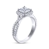 Thumbnail Image 2 of THE LEO Legacy Lab-Grown Diamond Princess-Cut Engagement Ring 2 ct tw 14K White Gold