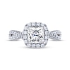 Thumbnail Image 3 of THE LEO Legacy Lab-Grown Diamond Princess-Cut Engagement Ring 2 ct tw 14K White Gold