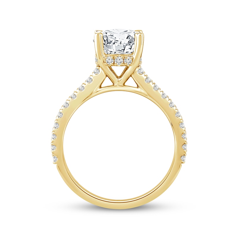 Main Image 3 of Adore Lab-Grown Diamonds Round-Cut Engagement Ring 2-3/8 ct tw 14K Yellow Gold