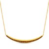 Thumbnail Image 1 of Le Vian Diamond Smile Necklace 3/4 ct tw 14K Honey Gold 18.75"