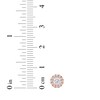 Thumbnail Image 5 of KAY Lab-Grown Diamonds Halo Stud Earrings 1/2 ct tw 14K Rose Gold