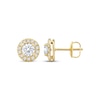 Thumbnail Image 3 of KAY Lab-Grown Diamonds Stud Earrings 1 ct tw 14K Yellow Gold (F/SI2)