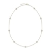 Thumbnail Image 1 of Multi-Diamond Station Necklace 1-1/2 ct tw 14K Yellow Gold 17.75"