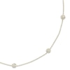 Thumbnail Image 2 of Multi-Diamond Station Necklace 1-1/2 ct tw 14K Yellow Gold 17.75"