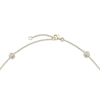 Thumbnail Image 3 of Multi-Diamond Station Necklace 1-1/2 ct tw 14K Yellow Gold 17.75"