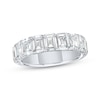 Thumbnail Image 1 of Adore Lab-Grown Diamonds Emerald-Cut Anniversary Ring 3-5/8 ct tw 14K White Gold