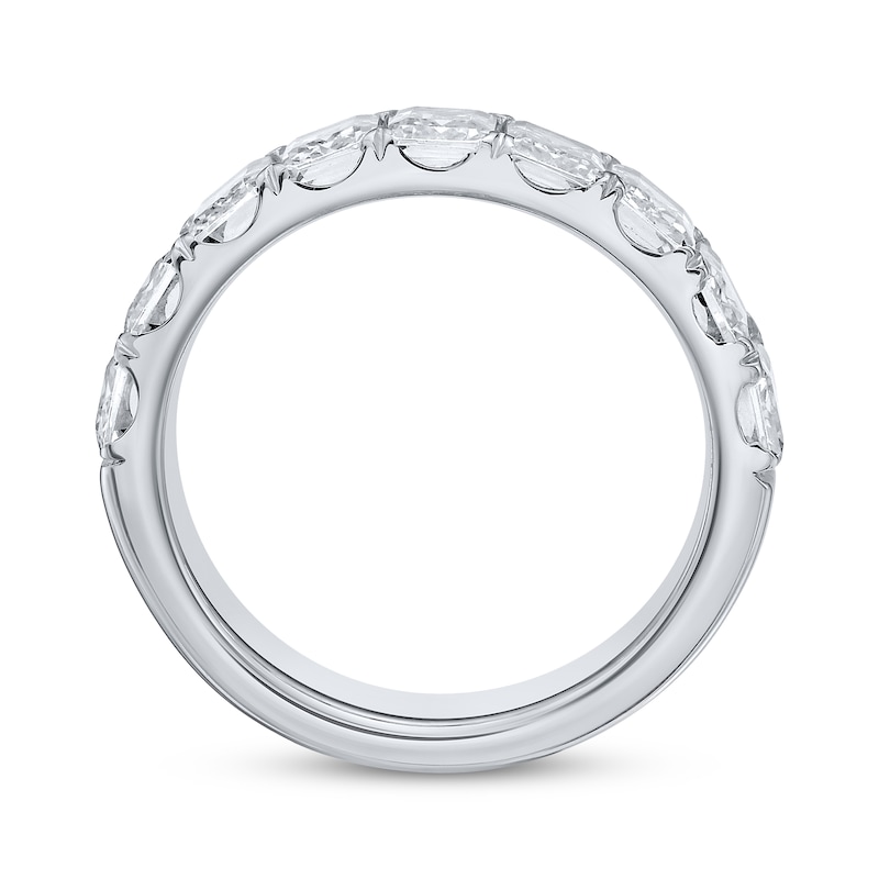 Main Image 3 of Adore Lab-Grown Diamonds Emerald-Cut Anniversary Ring 3-5/8 ct tw 14K White Gold