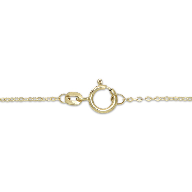 Main Image 3 of Knot Necklace 14K Yellow Gold 18"