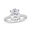 Thumbnail Image 1 of Adore Lab-Grown Diamonds Oval-Cut Engagement Ring 5 ct tw 14K White Gold