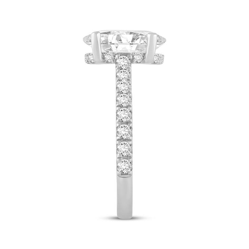 Main Image 2 of Adore Lab-Grown Diamonds Oval-Cut Engagement Ring 5 ct tw 14K White Gold