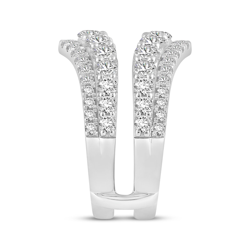 Main Image 2 of Adore Lab-Grown Diamonds Graduated Enhancer Ring 2 ct tw 14K White Gold