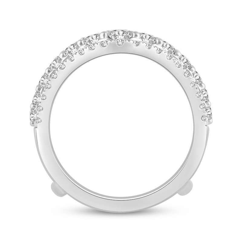Main Image 3 of Adore Lab-Grown Diamonds Graduated Enhancer Ring 2 ct tw 14K White Gold
