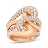 Thumbnail Image 1 of Le Vian Diamond Twist Knot Ring 2-3/8 ct tw 14K Strawberry Gold
