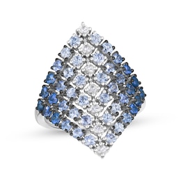 Le Vian Denim Ombré Sapphire Ring 14K Vanilla Gold
