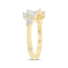 Thumbnail Image 2 of Monique Lhuillier Bliss Marquise-Cut Lab-Grown Diamond Open-Shank Wedding Band 1/2 ct tw 18K Yellow Gold