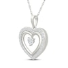 Thumbnail Image 3 of KAY Lab-Grown Diamonds Heart Gift Set 1/2 ct tw Sterling Silver