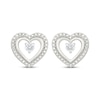 Thumbnail Image 5 of KAY Lab-Grown Diamonds Heart Gift Set 1/2 ct tw Sterling Silver