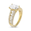 Thumbnail Image 2 of THE LEO Legacy Lab-Grown Diamond Oval-Cut Engagement Ring 3 ct tw 14K Yellow Gold