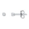 Thumbnail Image 1 of Diamond Earrings 1/20 ct tw Round-cut 14K White Gold (K/I2)