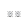 Thumbnail Image 1 of Radiant Reflections 1/5 ct tw Diamonds 10K White Gold Earrings (J/I3)