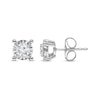 Thumbnail Image 1 of Radiant Reflections 3/8 ct tw Diamonds 10K White Gold Earrings (J/I3)