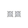 Thumbnail Image 2 of Radiant Reflections 3/8 ct tw Diamonds 10K White Gold Earrings (J/I3)