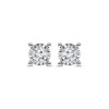 Thumbnail Image 1 of Radiant Reflections 3/8 ct tw Diamonds 10K White Gold Earrings (J/I3)