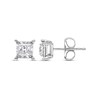 Thumbnail Image 1 of Radiant Reflections 5/8 ct tw Diamonds 10K White Gold Earrings (J/I3)