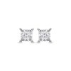 Thumbnail Image 2 of Radiant Reflections 3/8 ct tw Diamonds 10K White Gold Earrings (J/I3)