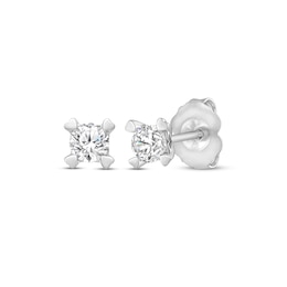 Diamond Earrings 1/4 ct tw Round-cut 14K White Gold (I/I2)