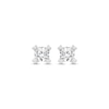 Thumbnail Image 1 of Diamond Earrings 1/4 ct tw Round-cut 14K White Gold (I/I2)