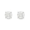 Thumbnail Image 2 of Diamond Solitaire Earrings 1 ct tw Round-cut 10K White Gold (J/I3)