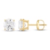 Thumbnail Image 1 of Certified Diamond Solitaire Earrings 2 ct tw 18K Yellow Gold (I/VS2)