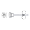 Thumbnail Image 0 of Diamond Solitaire Earrings 3/4 ct tw Round-cut 10K White Gold (J/I3)