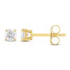 Thumbnail Image 1 of Diamond Solitaire Earrings 3/4 ct tw Round-cut 10K Yellow Gold (J/I3)