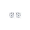 Thumbnail Image 2 of Diamond Solitaire Stud Earrings 7/8 ct tw Round-cut 14K White Gold (J/I3)