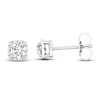 Thumbnail Image 1 of Diamond Solitaire Stud Earrings 1/4 ct tw Round-cut 10K White Gold (I/I3)