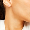 Thumbnail Image 1 of Diamond Solitaire Earrings 1/2 ct tw Princess-Cut 14K White Gold (J/I3)