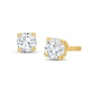 Thumbnail Image 1 of Diamond Solitaire Earrings 1/4 ct tw Round-cut 14K Yellow Gold (J/I2)